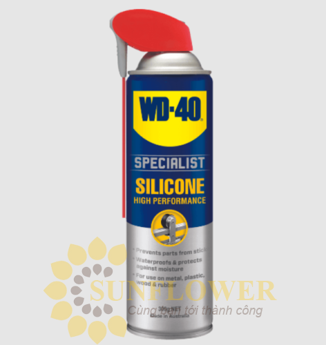 WD-40 High Performance Silicone Lubricant- Chất Bôi trơn Silicon tác dụng cao