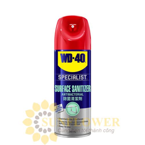 WD- 40 Surface Sanitizer- Chai Xịt Khử Khuẩn Ô Tô