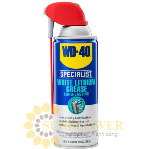 WD-40 WHITE LITHIUM GREASE- Dầu nhờn lithium trắng 360ml