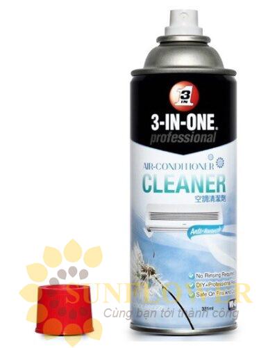 WD-40 3 In 1 Professional Air Conditioner Cleaner 331ml - Chai vệ sinh máy lạnh tiện dụng