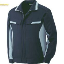 Áo bảo hộ chống tĩnh điện (size M, màu xám bạc, Polyester 80%, Cotton 20%) MIDORI ANZEN VE59 UE M