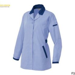 Áo dài tay mùa hè (màu Mist Violet/Navy, L, chống tĩnh điện, JIST 8118) AITOZ 5327-076-L