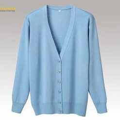 Áo khoác cardigan dài tay chống xù lông Saxe 4L D PHASE D1001