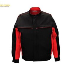 Áo khoác dài tay đen / đỏ Bigborn 2626-74-S