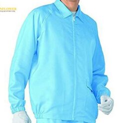 Áo phòng sạch chống bám bụi (màu xanh lam, size 3L) AS ONE 2-8303-11 AS203C 3L