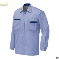 Áo sơ mi dài tay (Unisex) (vải mỏng, màu Mist Violet, SS, chống tĩnh điện, JIST 8118) AITOZ 5325-076-SS