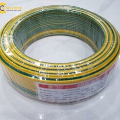 Dây điện lõi đơn mềm Cadisun 1x 4mm2 tiếp địa