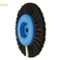Bàn chải bánh xe (lông lợn, màu đen, lõi nhựa, 6mm, 3600rpm, 3pcs) Minimo NA5804