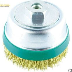 Bàn chải mài mòn (dây thép, hình cốc, loại vít, 0.25 x 90mm) Koki Holdings 0031-6333