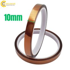 Băng keo chịu nhiệt Polyimide Kapton 5mm - 55mm dài 33m