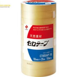Băng dính (màu trong suốt, 10 cuộn/ gói) NICHIBAN CT405AP-18