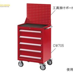 Bảng gắn dụng cụ (thép, 620 x 490mm) AS ONE 3-6576-11