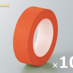 Băng giấy Kraft màu cam (15mm x 15m, 10 cuộn/ hộp) AS ONE 1-1688-54