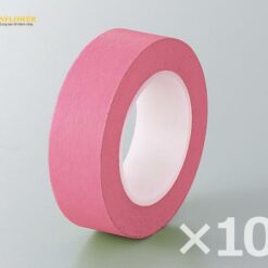 Băng giấy Kraft màu hồng (15mm x 15m, 10 cuộn/ hộp) AS ONE 1-1688-58