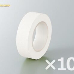 Băng giấy Kraft màu trắng (15mm x 15m, 10 cuộn/ hộp) AS ONE 1-1688-51