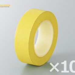 Băng giấy Kraft màu vàng (15mm x 15m, 10 cuộn/ hộp) AS ONE 1-1688-52