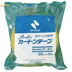 Băng keo carton 640PF (màu trong suốt, 50mm x 50m) NICHIBAN 640PF-50