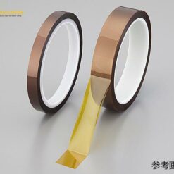 Băng keo chống cháy Polyimide (tiêu chuẩn UL510, 10mm x 20m, 0.055mm) AS ONE 2-2273-04 PIST-02
