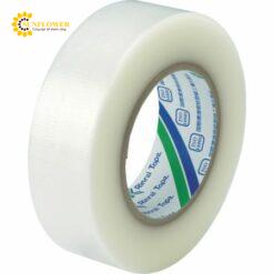 Băng keo đóng gói PE (loại trong mờ, 38mm x 50m) RINREI WAX EF670-38X50