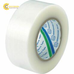 Băng keo đóng gói PE (loại trong mờ, 50mm x 50m) RINREI WAX EF670-50X50