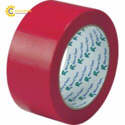 Băng keo đóng gói PE (màu đỏ, 50mm x 25m) RINREI WAX EF674-50X25-RD