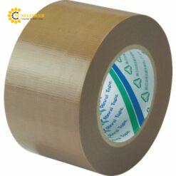 Băng keo đóng gói PE (màu nâu, 75mm x 50m) RINREI WAX EF671-75X50