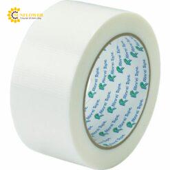 Băng keo đóng gói PE (màu trắng, 50mm x 25m) RINREI WAX EF674-50X25-WH