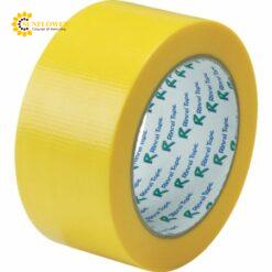 Băng keo đóng gói PE (màu vàng, 50mm x 25m) RINREI WAX EF674-50X25-YW