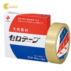 Băng keo ít tĩnh điện (24mm x 35m) NICHIBAN CT-24
