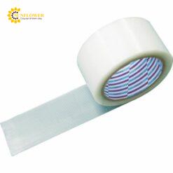 Băng keo ngăn tán xạ kính cửa sổ phòng chống thiên tai bão (màu trong suốt, 50mm x 25m x 0.16mm) DIATEX S10-CL