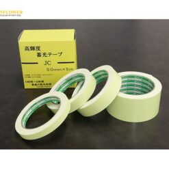 Băng lân quang độ sáng cao (tương thích với đèn LED trắng, JIS, 12mm x 5m) Nitto Materials JC-D-12-5