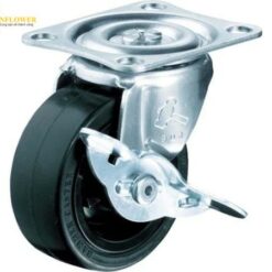 Bánh xe cao su có nút chặn loại G 75mm HAMMER CASTER 415GR75
