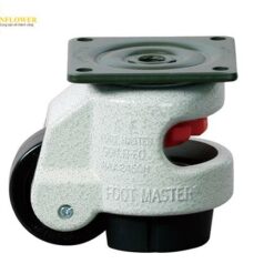 Bánh xe thăng bằng Footmaster (loại tấm, 50 x 25mm) YUEI CASTER GDN-60-F-NYN