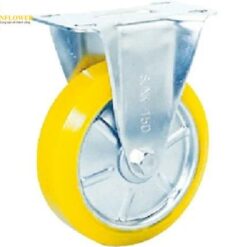 Bánh xe thép không gỉ chống tĩnh điện (bánh xe Urethane cố định, 150mm) SISIKU ADDKREIS SUNK-150-SEUW