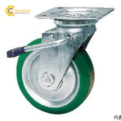 Bánh xe Urethane có nút xoay 100mm SISIKU ADDKREIS UWJB-100