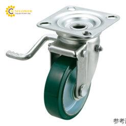 Bánh xe xoay có nút chặn kép (408kgf, 200mm) YUEI CASTER UWJB-200(L)