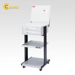 Bàn làm việc có bánh xe 500 x 510 x 960mm AS ONE 6-6547-01 WD-100S