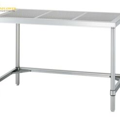 Bàn làm việc dẫn điện đột lỗ (Thép Stainles (SUS304), 1200 x 600 x 800mm) SINKO-LTD PWTN-12060E