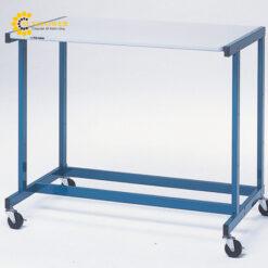 Bàn làm việc di động (bánh xe φ65mm, 940 x 600 x 800mm) AS ONE 3-4054-01