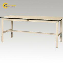Bàn làm việc Linoleum (chịu tải 200kg, 600 x 600 x 600 (- 900)mm) AS ONE 1-6586-01 SWRA-660-II