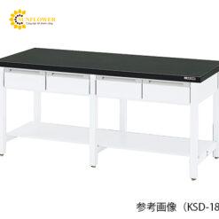 Bàn làm việc phòng thí nghiệm (750 x 1800 x 800mm, ngăn kéo 1 mặt) AS ONE 3-5806-13 KSD-1875