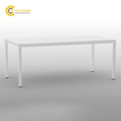 Bàn (melamine, thép sơn tĩnh điện, 1800 x 900 x 720mm) SKF SKMT-1890WH