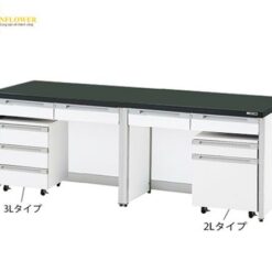 Bàn phòng thí nghiệm (750 x 2400 x 800mm) AS ONE 3-4189-16 HTI-2475