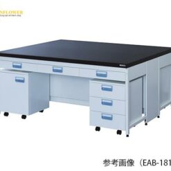 Bàn phòng thí nghiệm có ngăn kéo bánh xe (1800 x 1200 x 800mm) AS ONE 3-4132-02 EAB-1812K