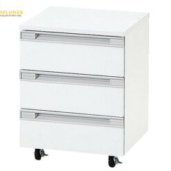 Bàn phòng thí nghiệm di động 3 ngăn kéo AS ONE 3-5838-12 3L