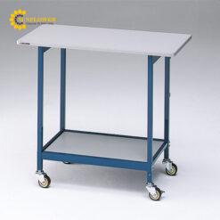 Bàn phòng thí nghiệm (loại chịu tải, bánh xe φ65mm, 900 x 450 x 800mm) AS ONE 3-5667-04 BLH