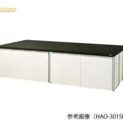 Bàn phòng thí nghiệm trung tâm (1200 x 2400 x 800mm, cửa xếp) AS ONE 3-7738-02 HAO-2412FD