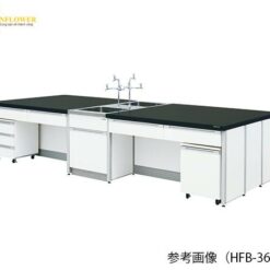 Bàn phòng thí nghiệm trung tâm (1200 x 3000 x 800mm) AS ONE 3-7858-02 HFB-3012