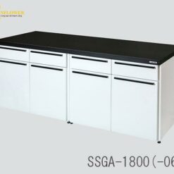 Bàn thí nghiệm phẳng 600 x 750 x 800mm AS ONE 3-4468-02 SSGA-600