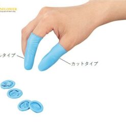 Bao ngón tay chống tĩnh điện (NBR (cao su nitrile) không bột, size S, 1 package (1440 pcs)) AS ONE 3-6395-03